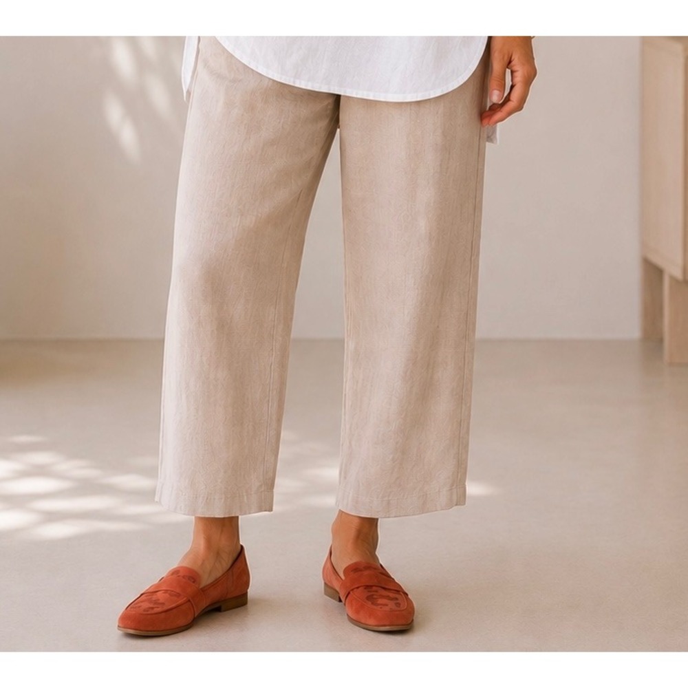 Sanctuary Sass 2.0 Orange Suede dOrsay‎ Loafer Flats Pointed Toe Size 7.5M